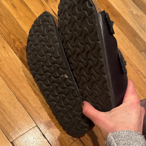 Birkenstock Studded Black Sandals with Buckles size 37 - Picture 3 of 6